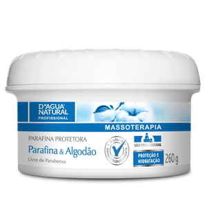 Parafina Protetora D'agua Natural Algodão 260g
