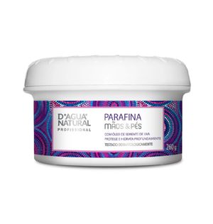Parafina D'agua Natural Mãos e Pés 260g