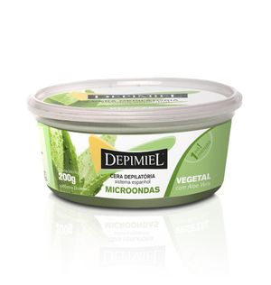 Cera Depilatória para Microondas Vegetal Depimiel 200g