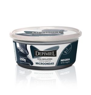 Cera Negra Depilatória para Microondas Depimiel 200g