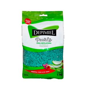 Cera Depilatória Depimiel Granulada Aloe Vera 1Kg