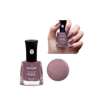 Esmalte Risqué Diamond Gel Lavanda Francesa
