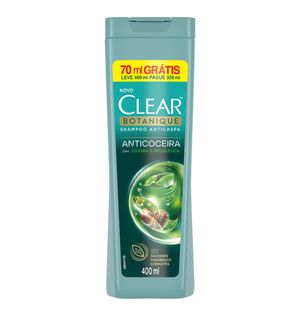 Shampoo Clear Botanique Anticoceira 400ml