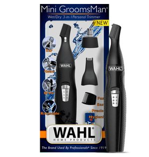 Aparador Para Pelo Wahl Portatil Micro Grooms 3x1