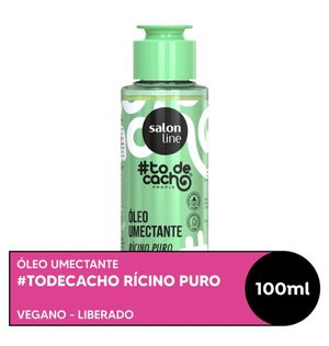 Óleo Umectado Salon Line #TODECACHO Rícino Puro 100ml