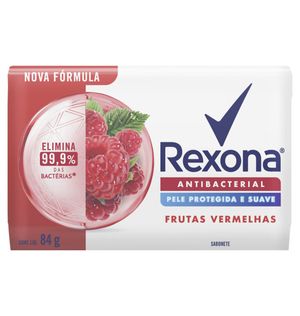 Sabonete Rexona 84g Antibac.frutas Vermlhas