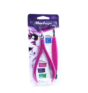 Alicate Merheje +espatula Teens Pink