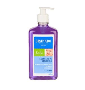Sabonete Líquido Granado Bebê Glicerina Lavanda 500ml