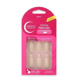 Unhas Postiças Fhaces Encanto Quadrada Media