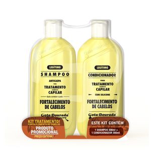 Kit Gota Doura Sh+cond 300ml Fortal.tradi