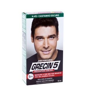Shampoo Grecin 60ml Masc. Cast.esc.