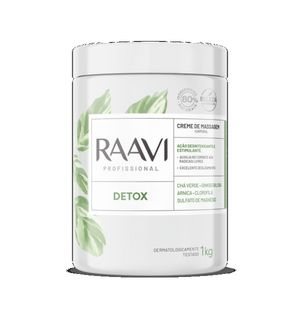 Creme de Massagem Raavi Corporal Detox 1000g