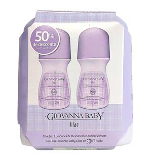 Kit Giovanna B Des Rollon 50ml 2 Lilac