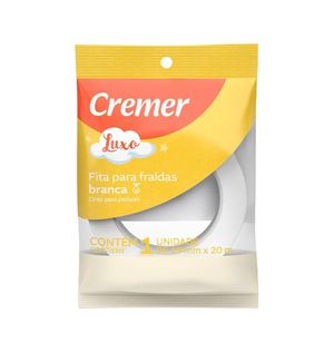 Fita Adesiva Cremer P/fraldas Branca(8775)