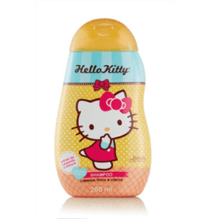 Shampoo Hello Kitt 260ml Cabelos Finos E Claros