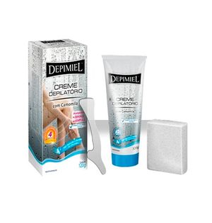 Creme Depilatorio Depimiel 120g Camo Esponja