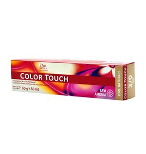 Tonalizante Wella Color Touch Pure Naturals 3.0 Castanho Escuro