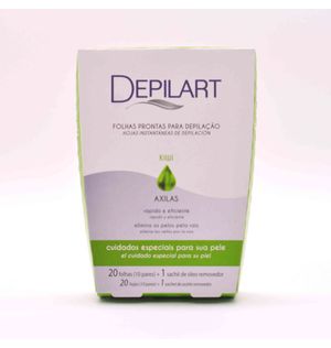 Folhas Prontas Depilart Pront.dep.axilas C/10 Ki