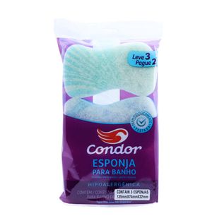 Esponja Condor Banho Lv3 Pg2