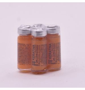 Kit Dermabel Ampola C/4 Keratina