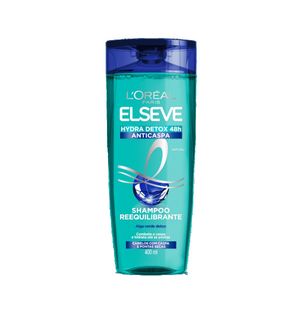 Shampoo Elseve Reequilibrante Hydra Detox Anti Caspa 400ml
