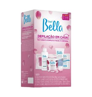 Kit Depilbella Depilacao Cera+cr+sache Depil.cas