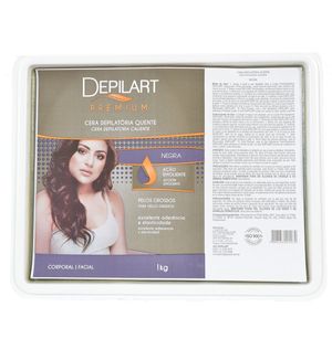 Cera Quente Depilart Premium Negra 1000g