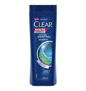 Shampoo Clear 200ml A.caspa Cool Menthol Men