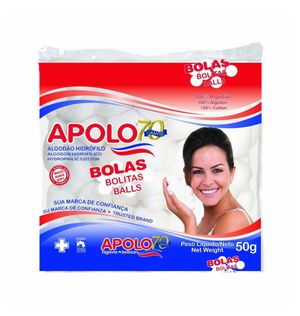 Algodao Apolo 50g Bola Branca