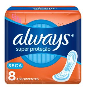 Absorvente Always C/8 S.prot. Seca