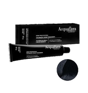 Coloração Permanente Acquaflora 2.0 Preto 60g
