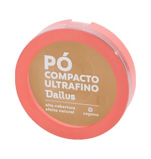 Pó Compacto Dailus Vegano Ultrafino D5 Médio
