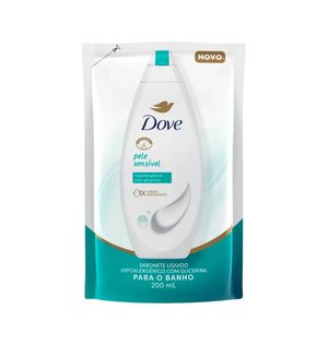 Sabonete Liquido Dove Pele Sensível 200 ml Refil