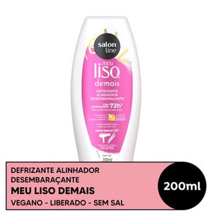 Defrizante Salon Line 200ml Meu Liso Demais