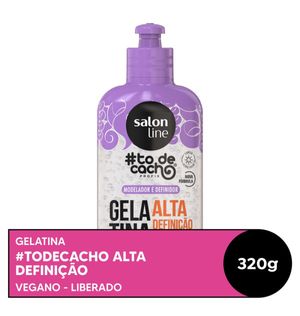 Gelatina Capilar Salon Line #ToDeCacho Alta Definição Profix 320g