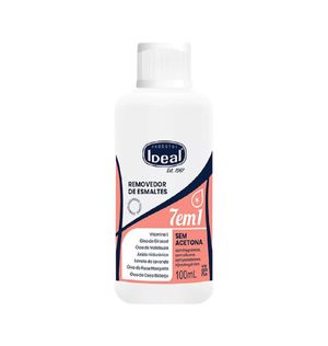 Removedor de Esmalte Ideal 7 em 1 Sem Acetona 100ml