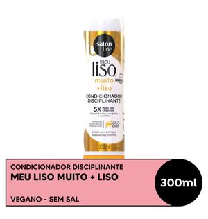 Condicionador Salon Line Meu Liso Muito + Liso 300ml