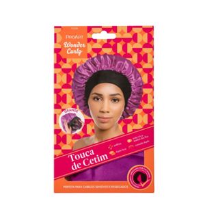 Touca Proart Cetim Dp Camada G Rosa