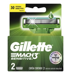 Carga para aparelho de barbear Gillette Mach3 Sensitive