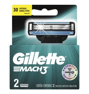 Carga Para Aparelho De Barbear Gillette Mach 3 C.2