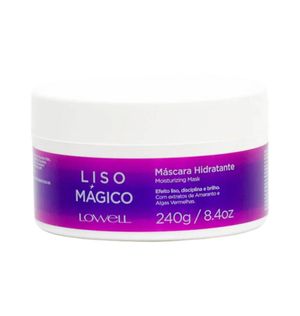 Máscara Capilar Lowell Liso Mágico 240g
