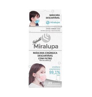 Mascara Facial Miralupa C/25 Tripla Inf.branca