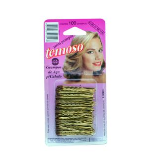 Grampo Teimoso 5 Cart.c/100 Louro