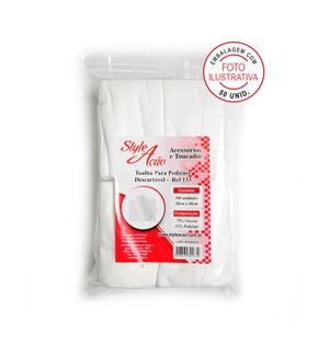 Toalha Sty E Acao P.pedicure Des.30x40 C.50
