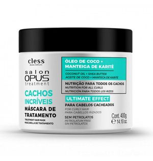 Mascara Capilar Salon Opus 400g Cachos Incriv.