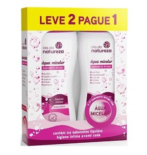 Kit Cia Da Nat Sab Int 210ml Agua Micel. Lv2 Pg1