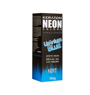Tonalizante Keraton Neon Colors Uranium Blue - 100g