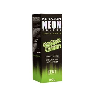 Tonalizante Keraton Neon Colors Kriptonit Green - 100g
