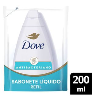 Sabonete Liquido Dove Cuida & Protege Antibacteriano Refil 200 ML