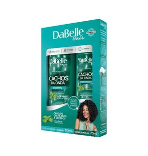 Kit Dabelle Shampoo + Condicionador Cachos da Onda 200ml